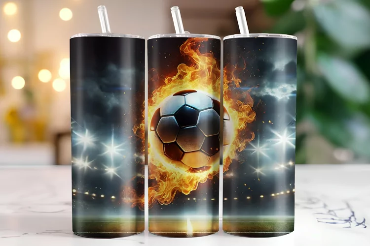 Football Tumbler Wrap | Sublimation | Tumblers