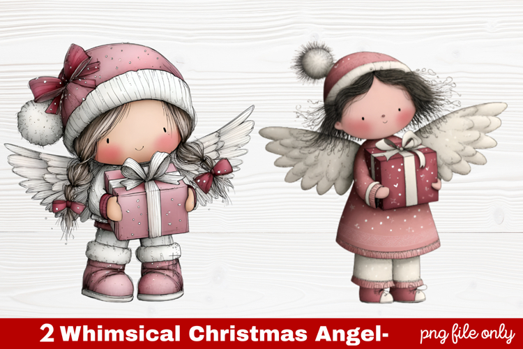 Christmas Angel Clipart Image 3