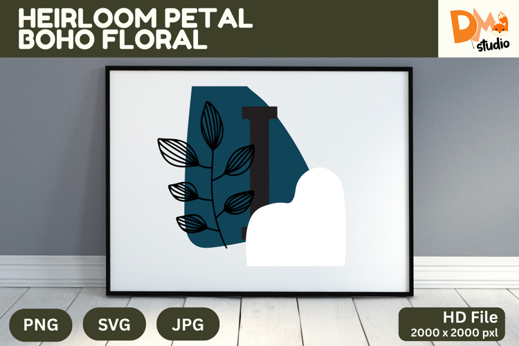 Boho Floral Svg Image 3