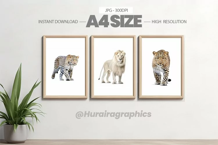 Animal Wall Art - 03 Variations