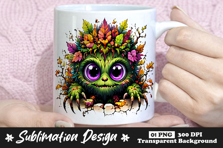 Autumn Fantasy Monster Clipart Sublimation PNG