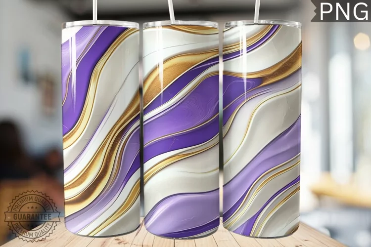 Abstract Pattern Tumbler Warp - High Quality 300 Dpi