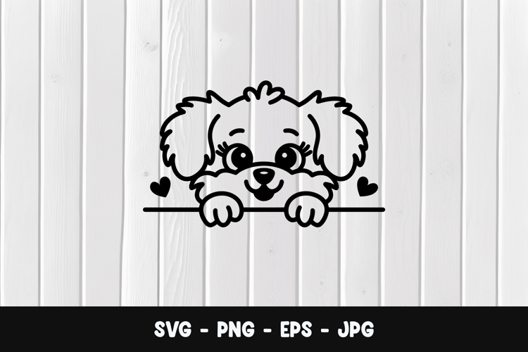 Puppy Dog Svg Image 23