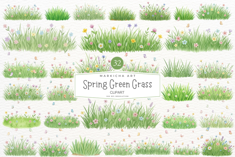 Green Grass Clipart Image 5