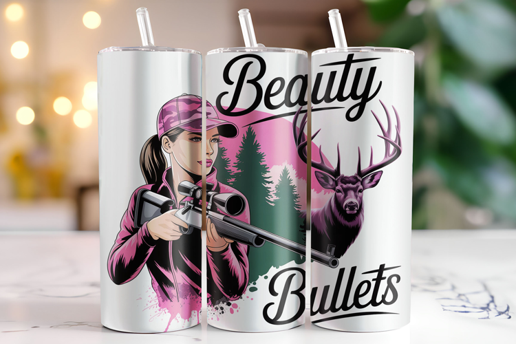 Beauty Bullets Tumbler Wrap | Sublimation | Tumblers