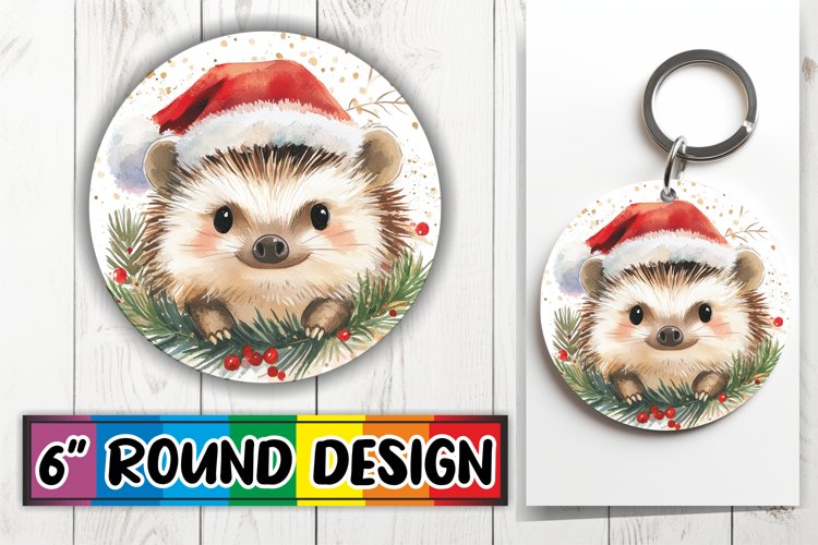 Bright Round Design Car Coaster , Holiday Animals