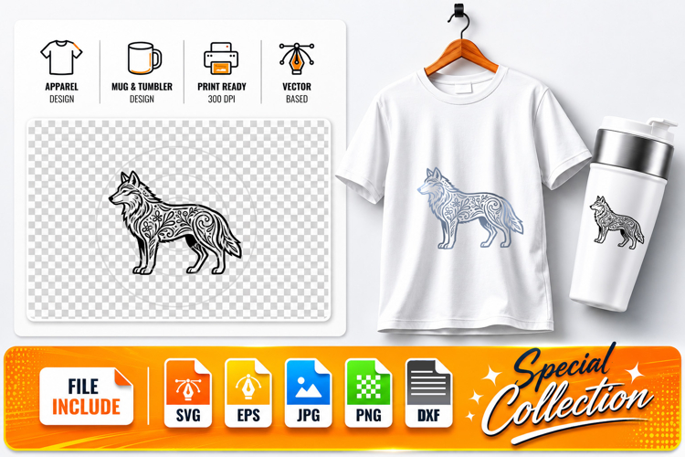 Wolf PNG Image 18