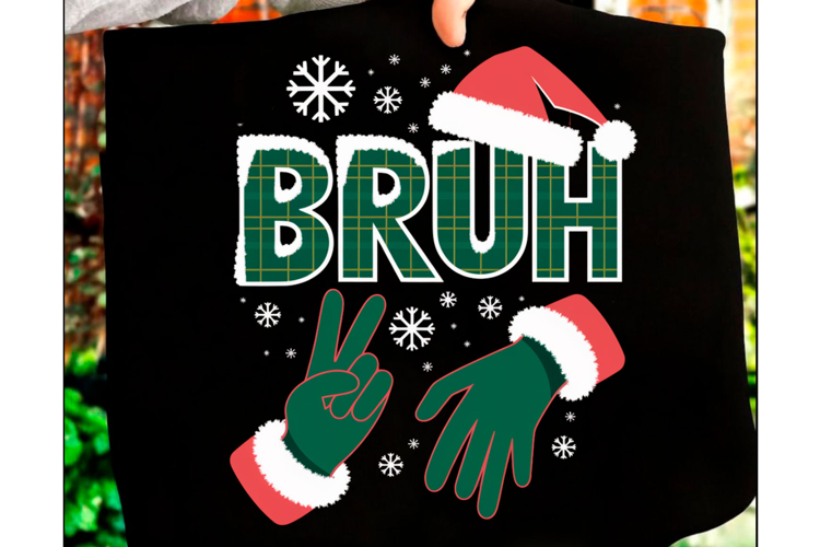 Funny Santa Six Seven 67 Bruh Png