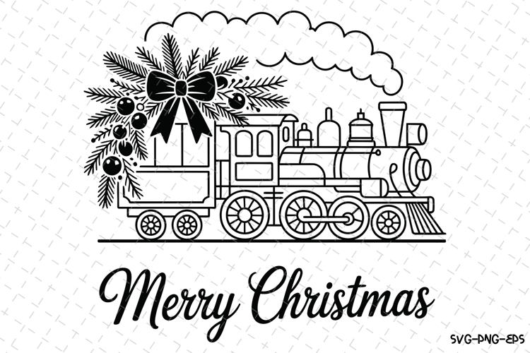Merry Christmas Tree Svg Image 16