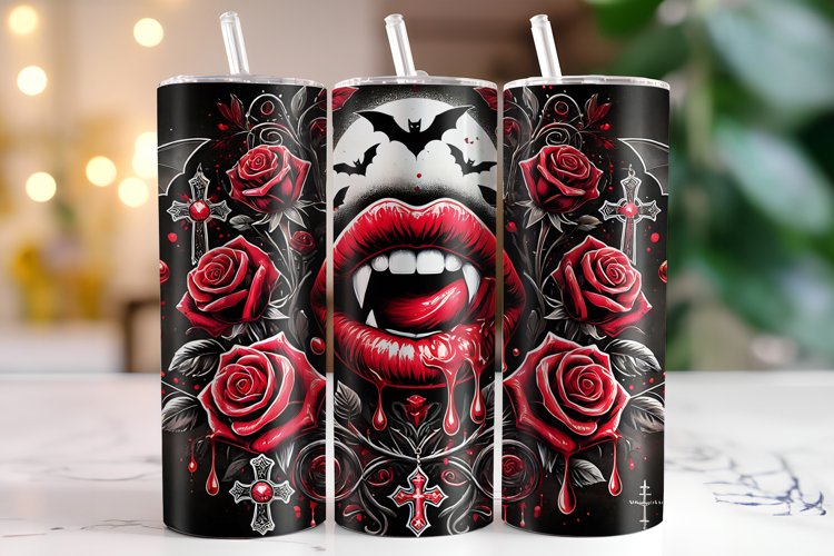 Flowers Tumbler Wrap | Sublimation | Tumblers