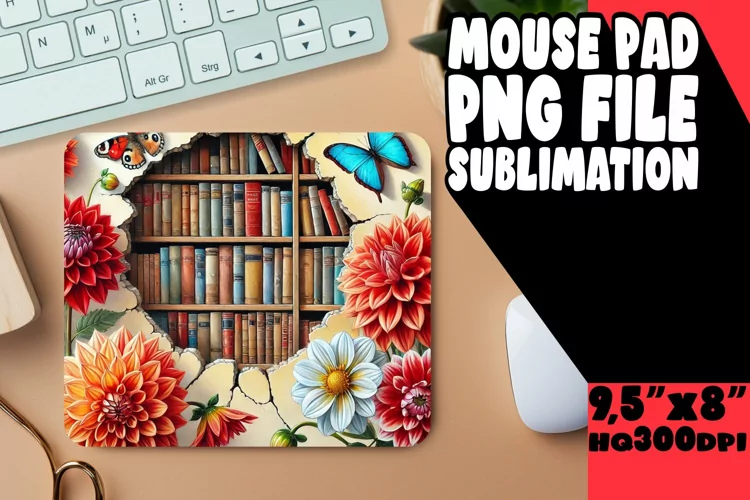 VIBRANT DESK PAD SUBLIMATION ART, Books
