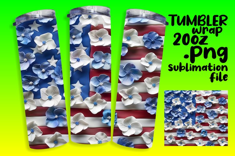 American Flag Clipart Image 11