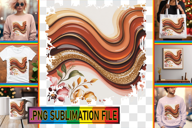 Dazzling TSHIRT Sublimation PNG, Pattern