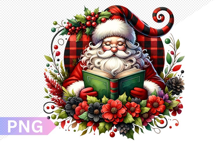 Santa Christmas Clipart Image 15