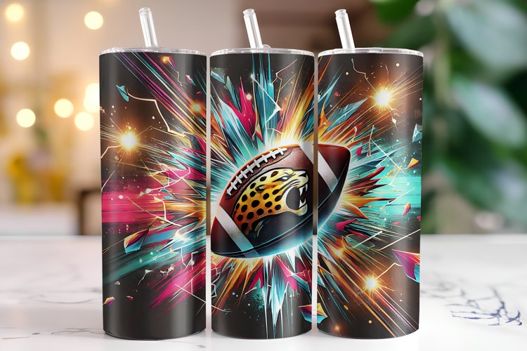 Football Tumbler Wrap | Sublimation | Tumblers