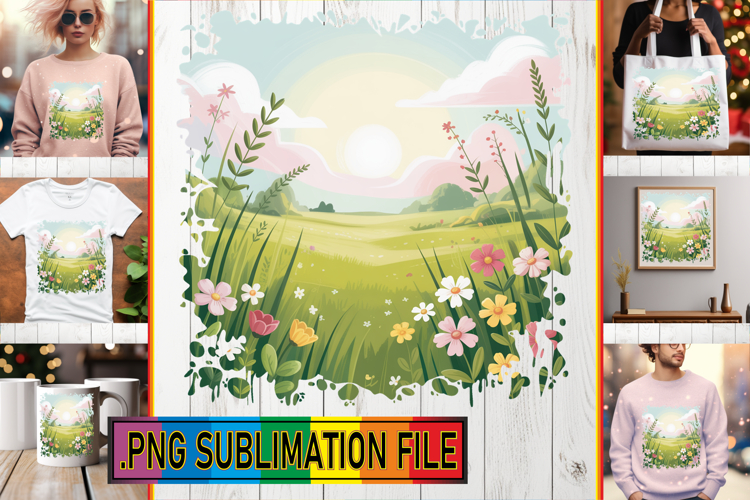 Bright TSHIRT Ideas Magic PNG, Spring