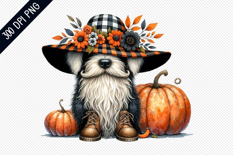 Halloween Dog Sublimation - Clipart PNG Design