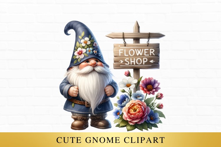 Gnome Clipart Image 12