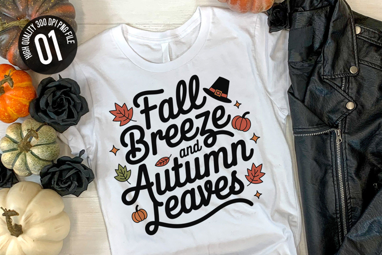 Fall Leaves Graphic Image 12