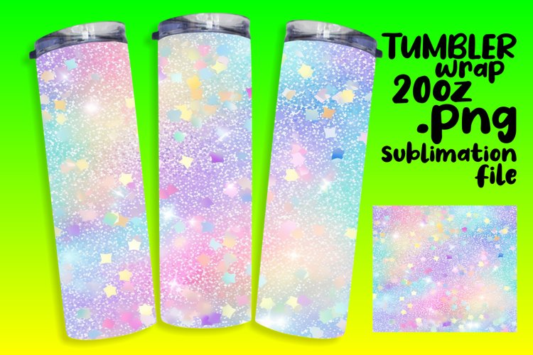 Glistening Glitter Tumbler Cover