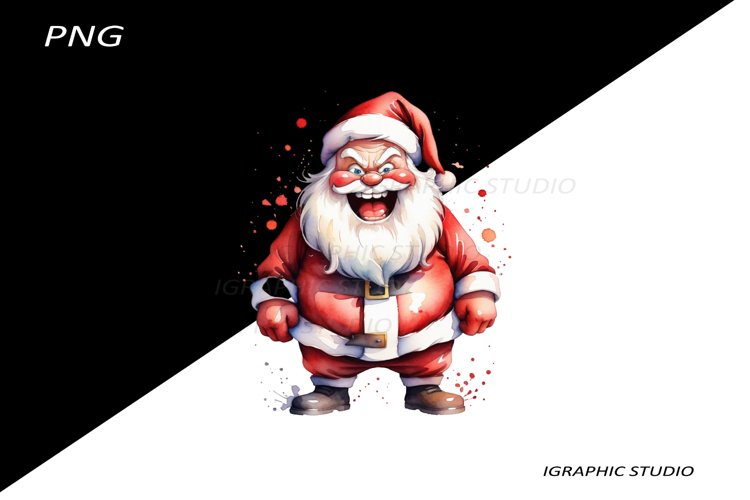 Santa Clause Clipart Image 11