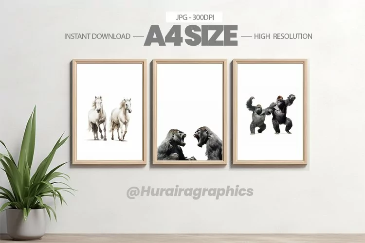 Animal Wall Art - 03 Variations