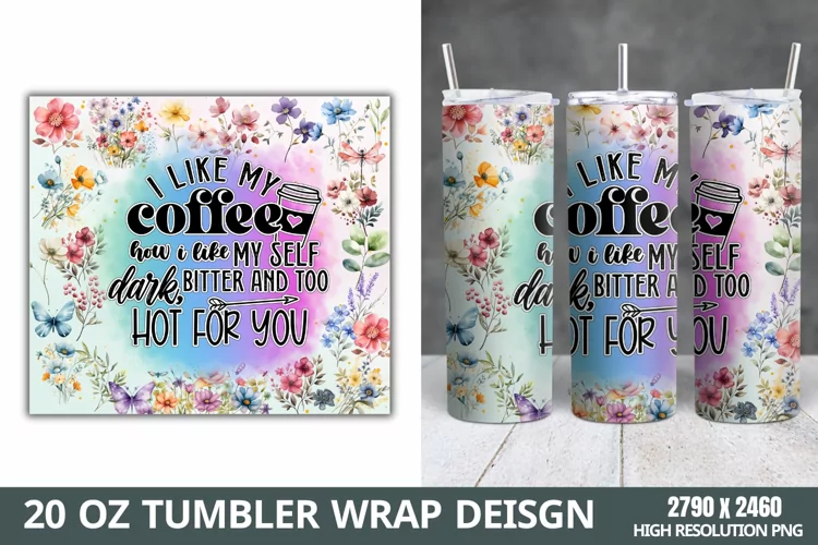 Funny Quotes 20oz Skinny Tumbler Sublimation,