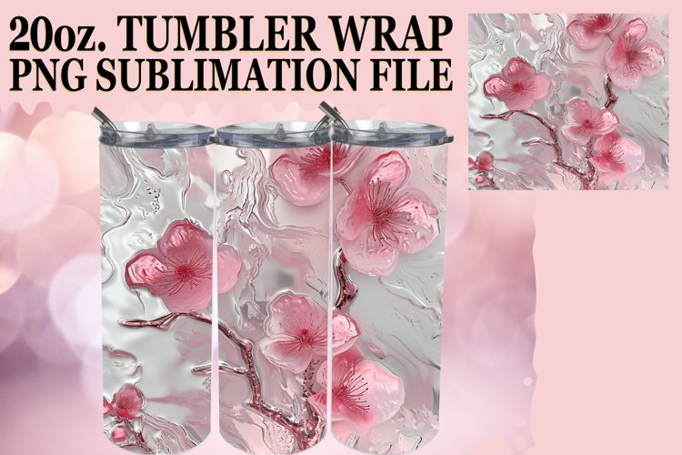 Spring's Delightful Tumbler Design example image 1