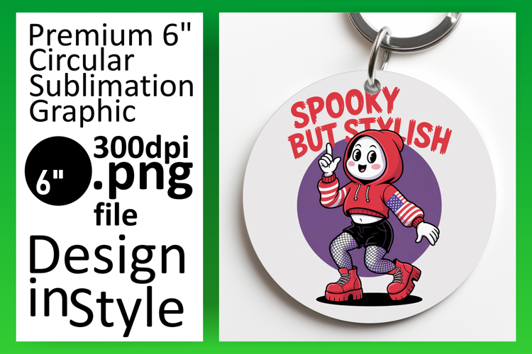 Sophisticated Round Design Car Coaster , Funny Ghost