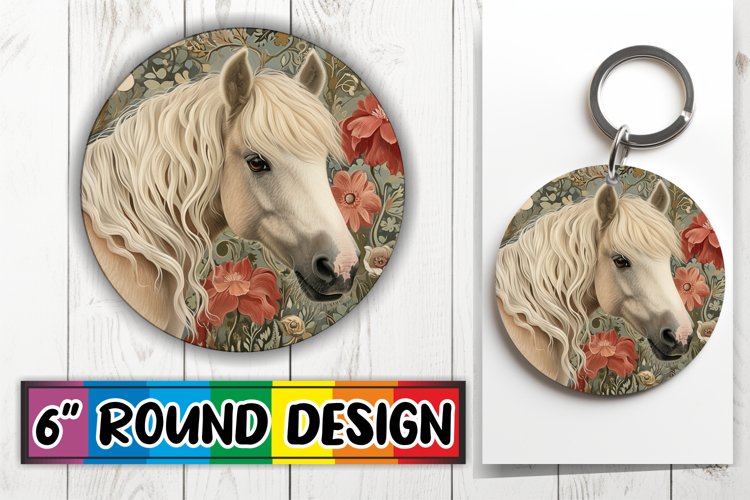 Whimsical Farmyard Round Sublimation