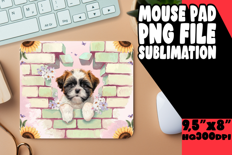 Enchanted Desk Mat Ideas for Kids, Cute Dog