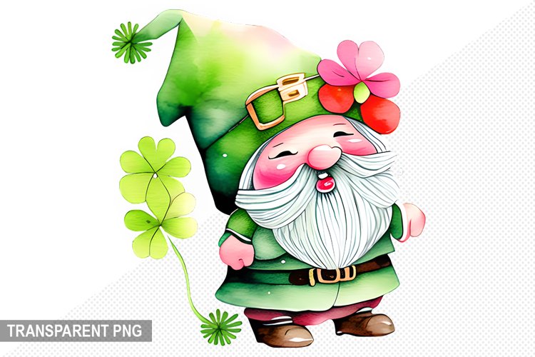 St.patricks day Gnome - St.patricks day Gnome Sublimatio
