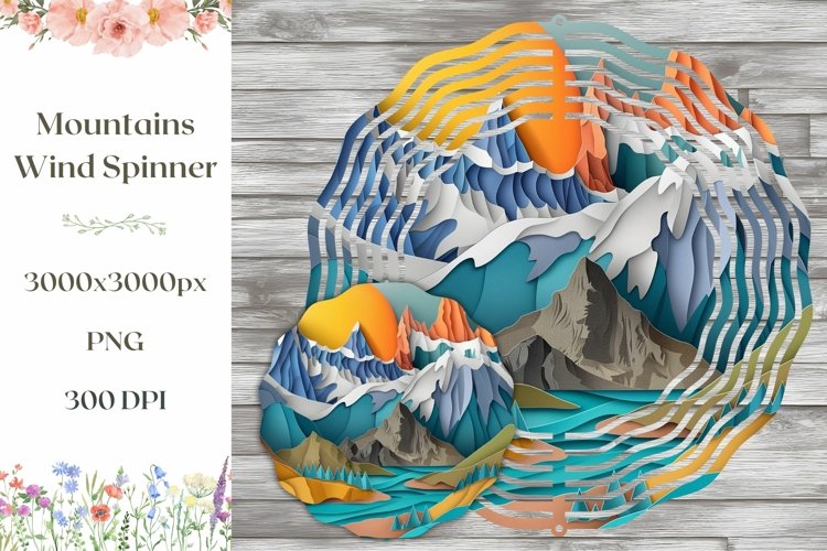 Mountains Clipart Image 5
