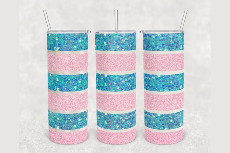 Glitter Sublimation Tumbler Design Image 18