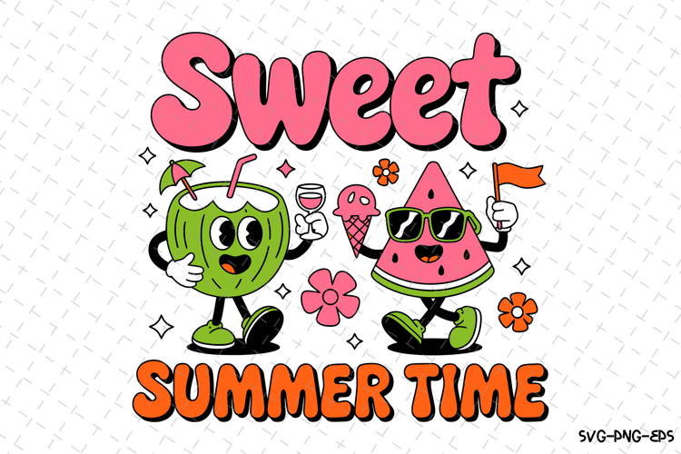 Sweet Summer Time SVG Design | Summer | SVG Cut files