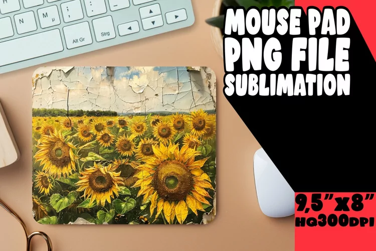 Aurora Borealis 3D Mousepad Sublimation