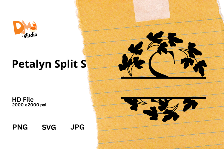 Petalyn Split Monogram