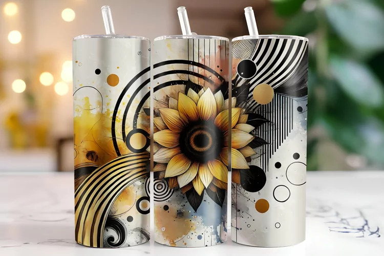 Sunflowers Tumbler Wrap | Sublimation | Tumblers
