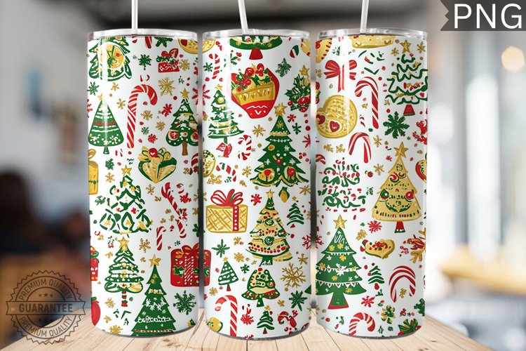 Christmas Tumbler Wrap Image 5