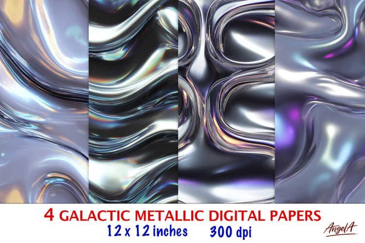 Metallic Silver Background Image 5