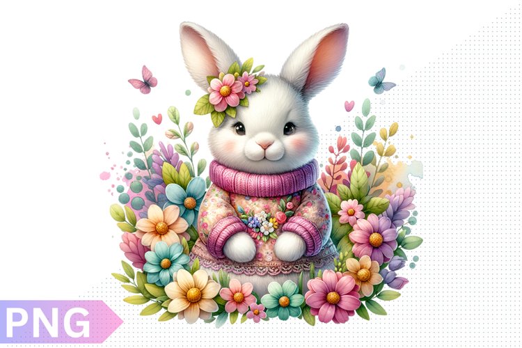 Bunny Clipart Image 13