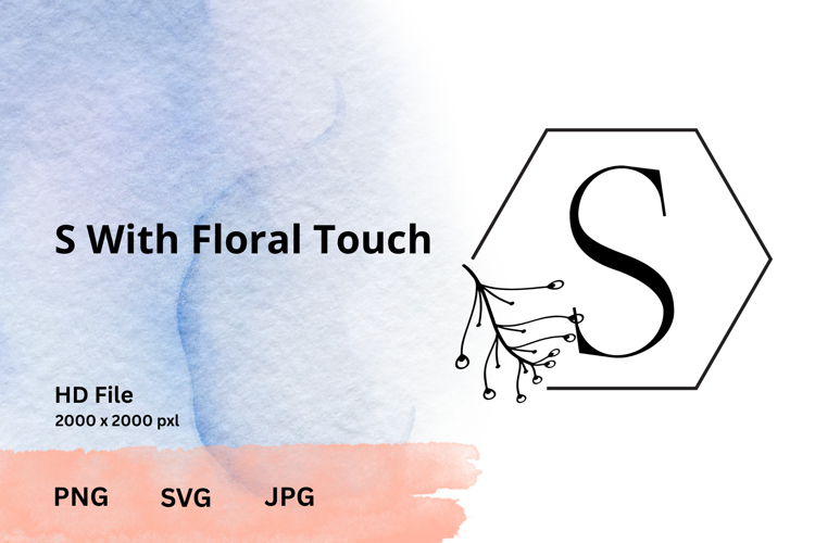 With Floral Touch
