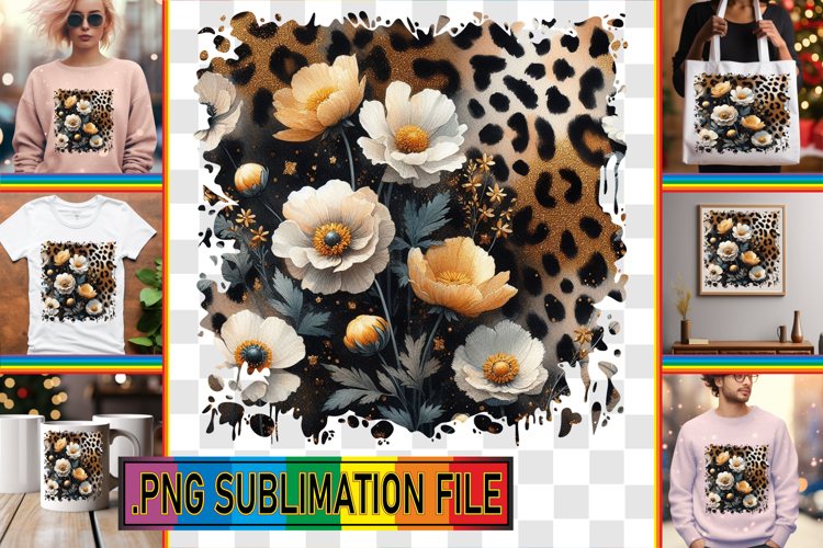 LUMINOUS Sublimation Gift Ideas, Leopard Prints