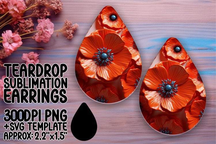 Radiant Flower Pattern Drops example image 1