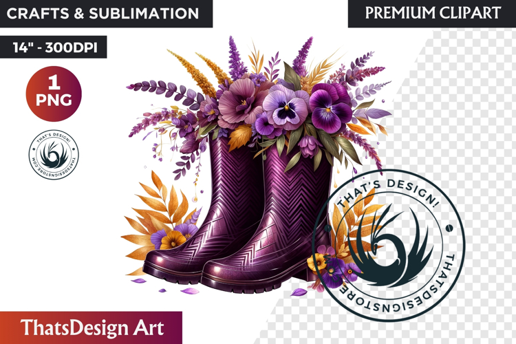 Rain Boots Clipart Image 23
