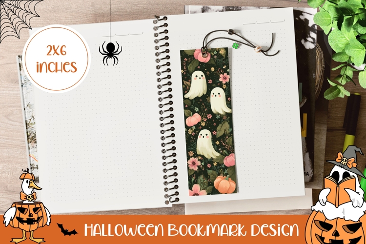 Printable Halloween Bookmark Image 4