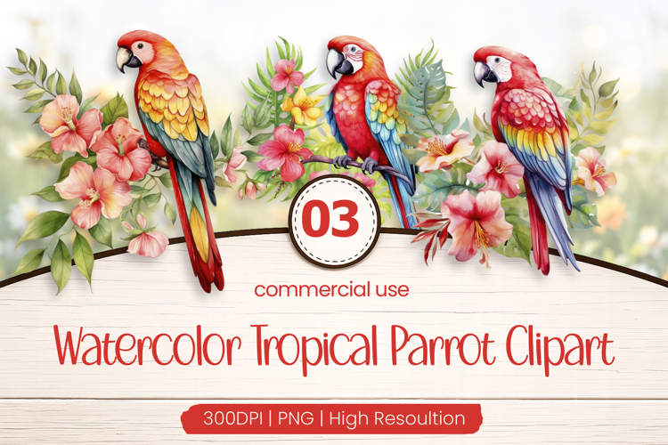 Parrot Clipart Image 2