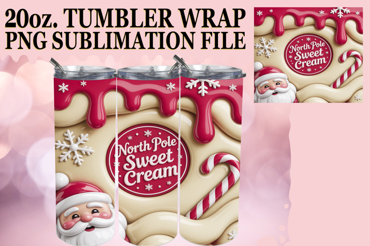 Christmas Tumbler Wrap Image 2