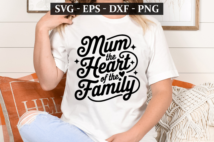 Mum Heart Svg Image 7
