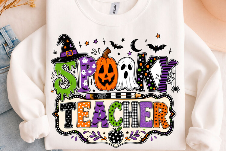 Trending Halloween PNG Halloween Shirt Sublimation Png example image 1